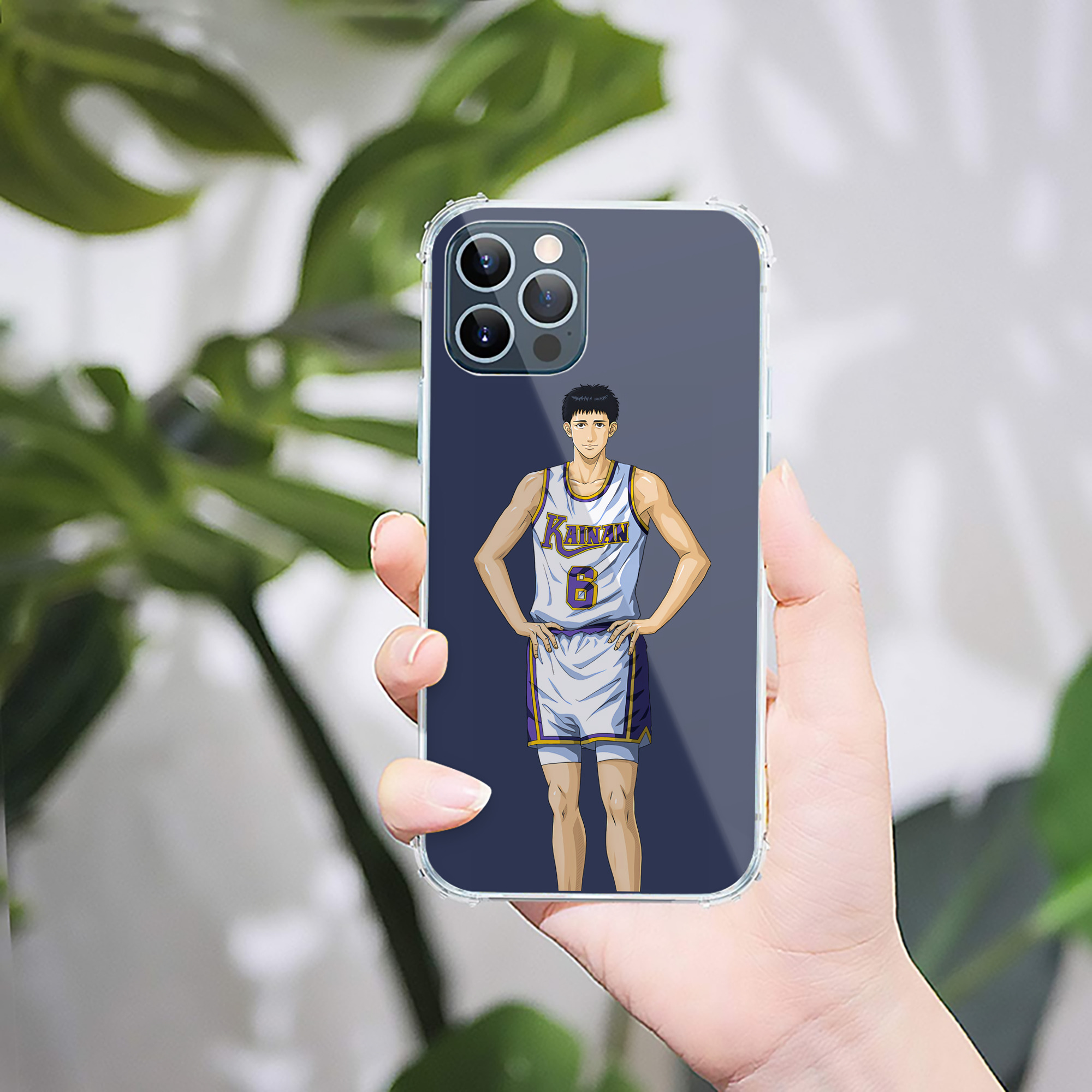 （画像用） SLAM DUNK／スラムダンク 【iPhone 12シリーズ対応】透明スマホケース（クリアソフトケース）